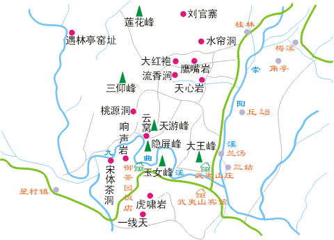 武夷山市星村镇地图图片